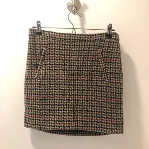 Tweed Mini Skirt